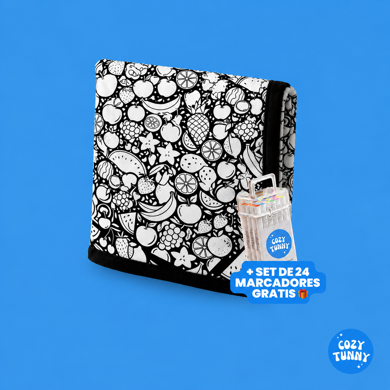 Cozy Tunny™ manta para colorear