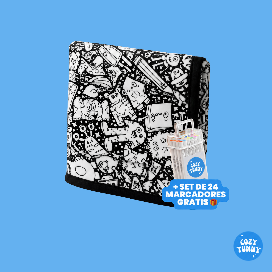 Cozy Tunny™ manta para colorear