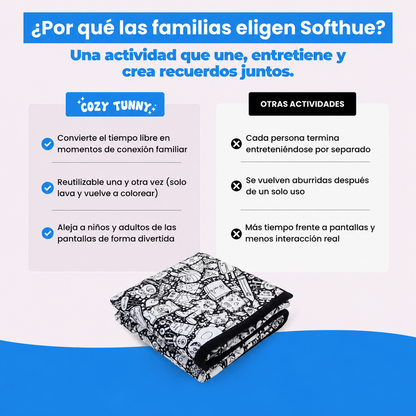 Cozy Tunny™ manta para colorear